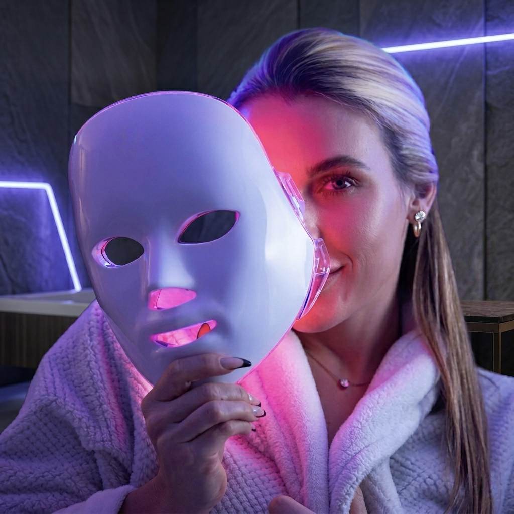 LeoFind Lumiveil™ LED Glow Mask